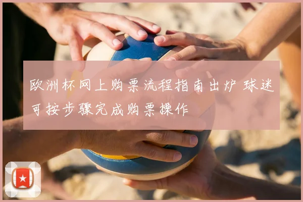 欧洲杯网上购票流程指南出炉 球迷可按步骤完成购票操作