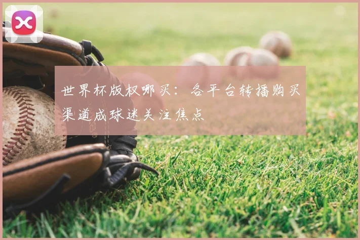 世界杯版权哪买：各平台转播购买渠道成球迷关注焦点